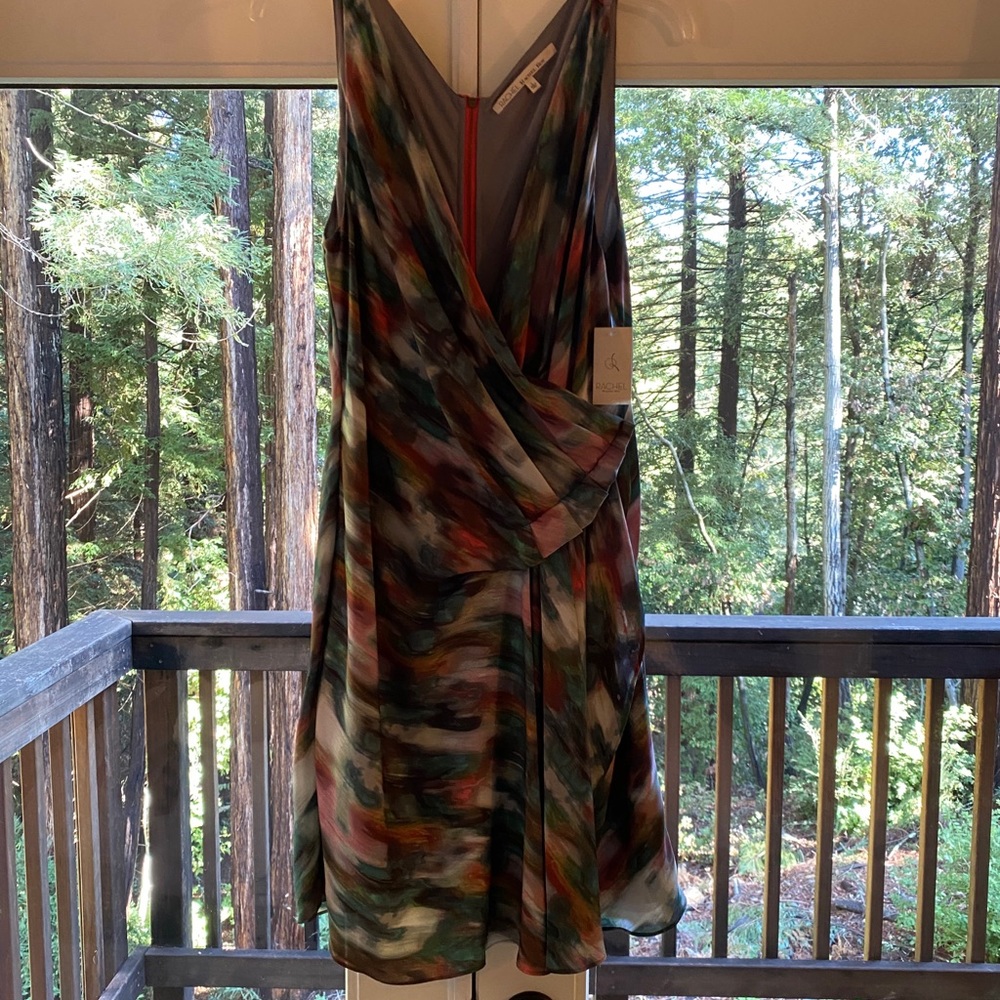 Colorful cocktail dress